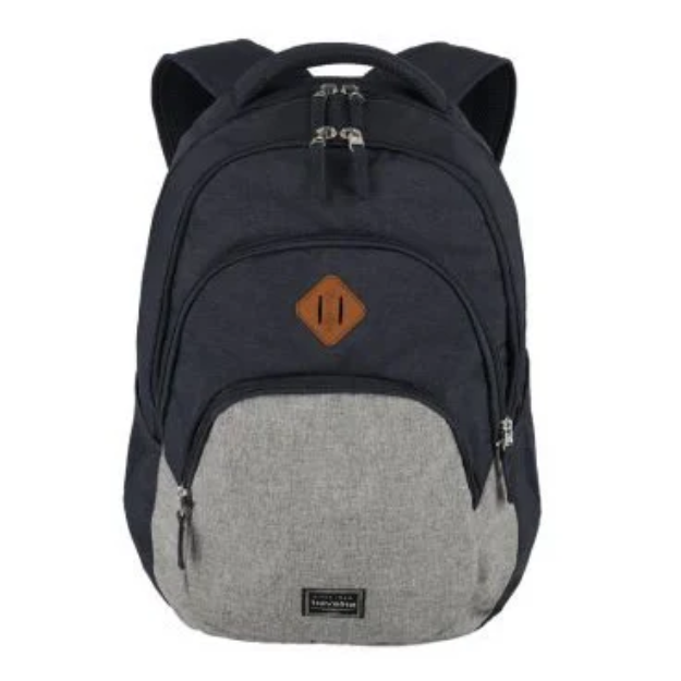 Obrázek z Travelite Basics Backpack Melange Navy/grey 22 L 