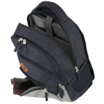 Obrázek z Travelite Basics Backpack Melange Navy/grey 22 L 