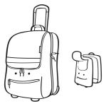 Obrázek z Reisenthel Trolley XS Kids Cats and dogs mint 12 L 