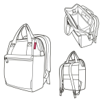 Obrázek z Reisenthel Allrounder R Black 12 L 