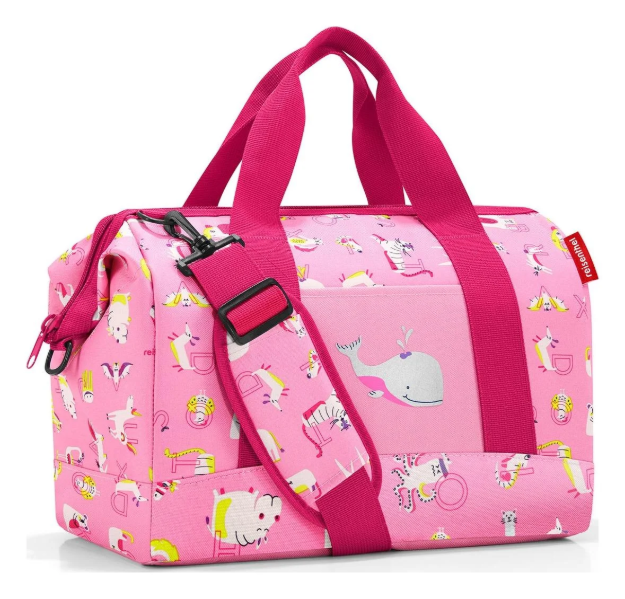 Obrázek z Reisenthel Allrounder M Kids Abc friends pink 18 L 