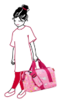 Obrázek z Reisenthel Allrounder M Kids Abc friends pink 18 L 