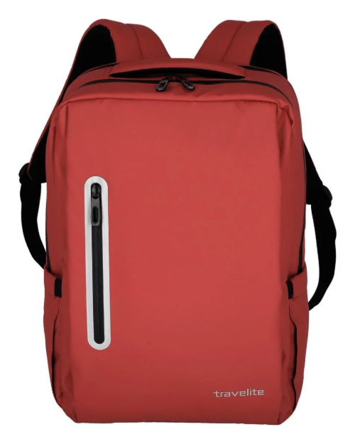 Obrázek z Travelite Basics Boxy backpack Red 19 L 