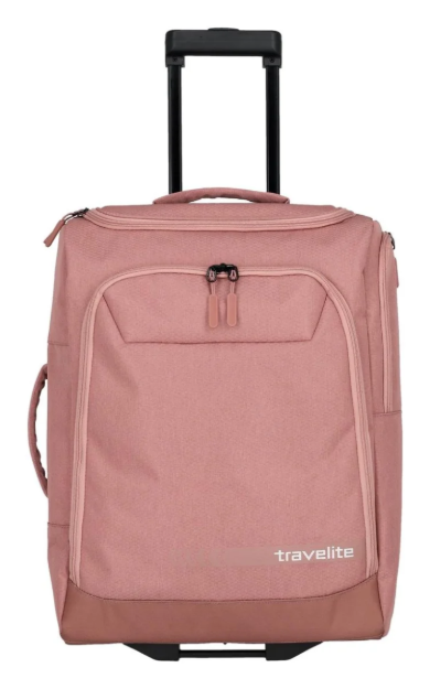 Obrázek z Travelite Kick Off Wheeled Duffle S Rosé 44 L 