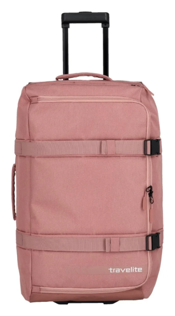 Obrázek z Travelite Kick Off Wheeled Duffle L Rosé 65 L 