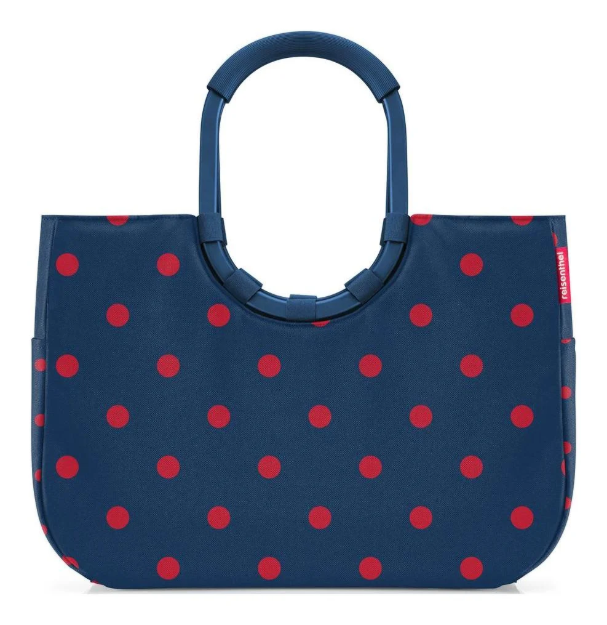 Obrázek z Reisenthel Loopshopper L Frame Mixed Dots Red 25 L 