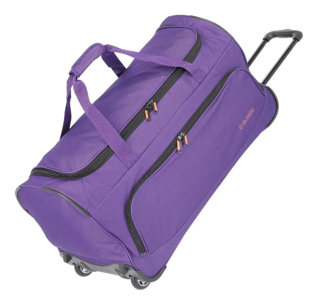 Obrázek z Travelite Basics Fresh Wheeled Duffle Purple 89 L 