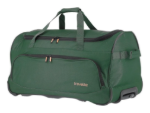 Obrázek z Travelite Basics Fresh Wheeled Duffle Dark green 89 L 