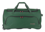 Obrázek z Travelite Basics Fresh Wheeled Duffle Dark green 89 L 