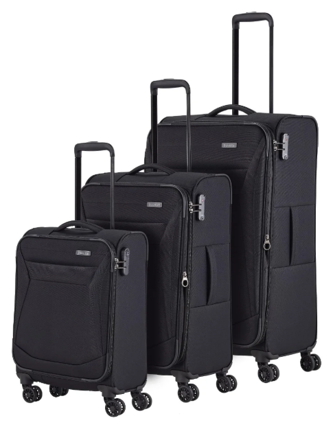 Obrázek z Travelite Chios S,M,L Black S: 34 l / 
M: 60–66 l / 
L: 90–97 L 