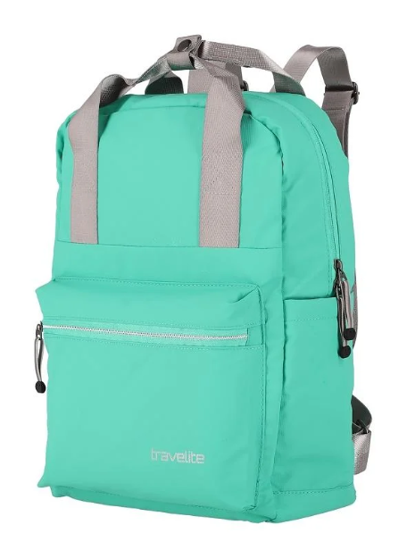 Obrázek z Travelite Basics Canvas Backpack Green 11 L 