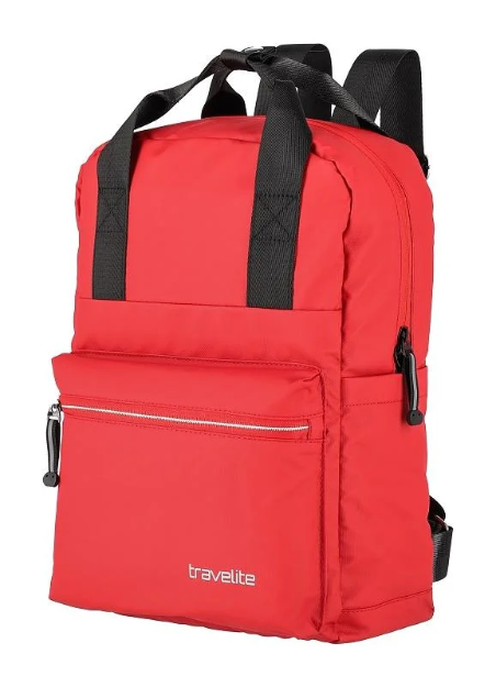 Obrázek z Travelite Basics Canvas Backpack Red 11 L 