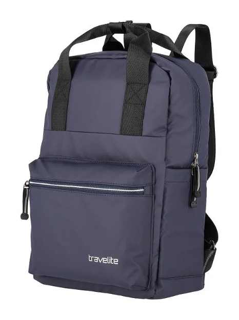 Obrázek z Travelite Basics Canvas Backpack Navy 11 L 