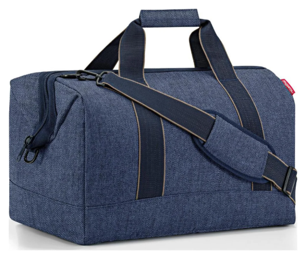 Obrázek z Reisenthel Allrounder L Herringbone Dark Blue 30 L 