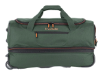 Obrázek z Travelite Basics Wheeled duffle S Dark green 51/64 L 