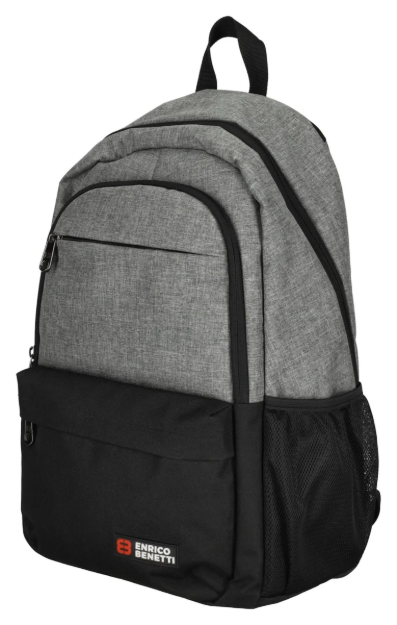 Obrázek z Enrico Benetti Hamburg Notebook Backpack 23 l Light Grey 23 L 