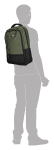 Obrázek z Enrico Benetti Hamburg 15" Notebook Backpack Olive 25 L 