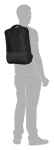 Obrázek z Enrico Benetti Bern 15" Notebook Backpack Black 17 L 