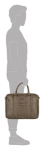 Obrázek z Enrico Benetti Rotterdam 15" Notebook Bag Medium Taupe 