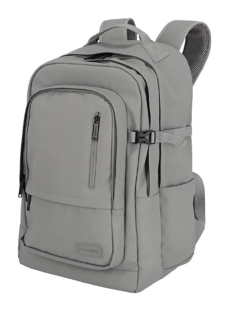 Obrázek z Travelite Basics Backpack Water-repellent Light grey 28 L 