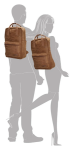 Obrázek z Enrico Benetti Rotterdam 13" Notebook Backpack Camel 