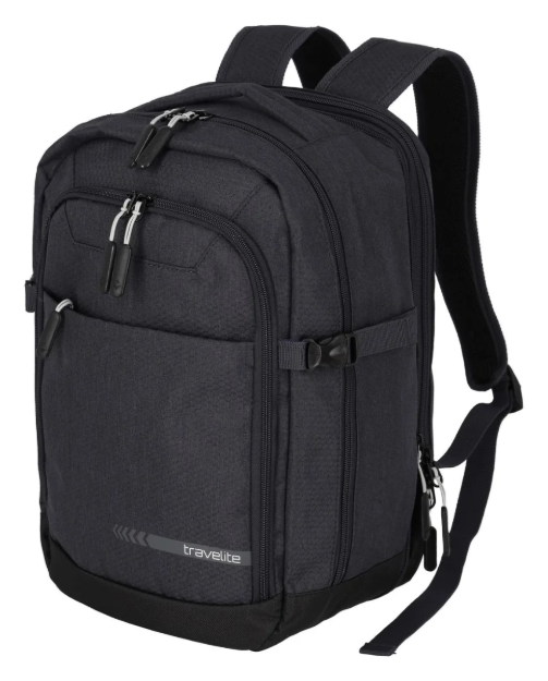 Obrázek z Travelite Kick Off Cabin Backpack Anthracite 20/23 L 