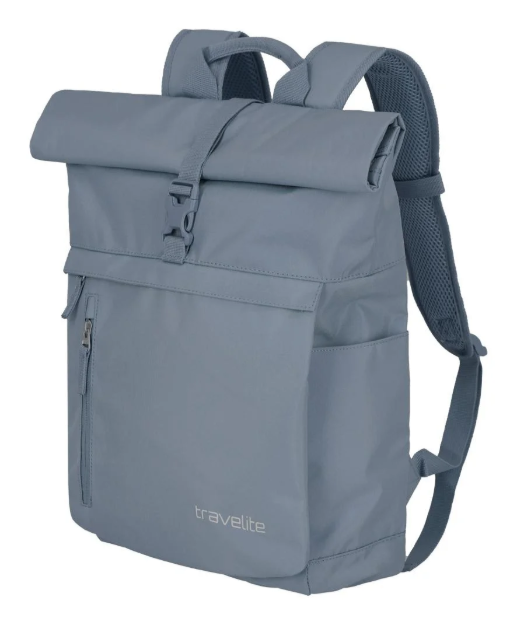 Obrázek z Travelite Basics Roll-up Backpack Smoke blue 35 L 