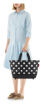 Obrázek z Reisenthel Shoppingbasket Dots White 22 L 