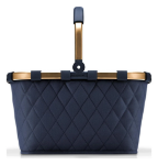 Obrázek z Reisenthel Carrybag Frame Rhombus Midnight Gold 22 L 
