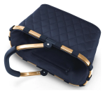 Obrázek z Reisenthel Carrybag Frame Rhombus Midnight Gold 22 L 