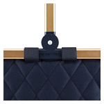 Obrázek z Reisenthel Carrybag Frame Rhombus Midnight Gold 22 L 