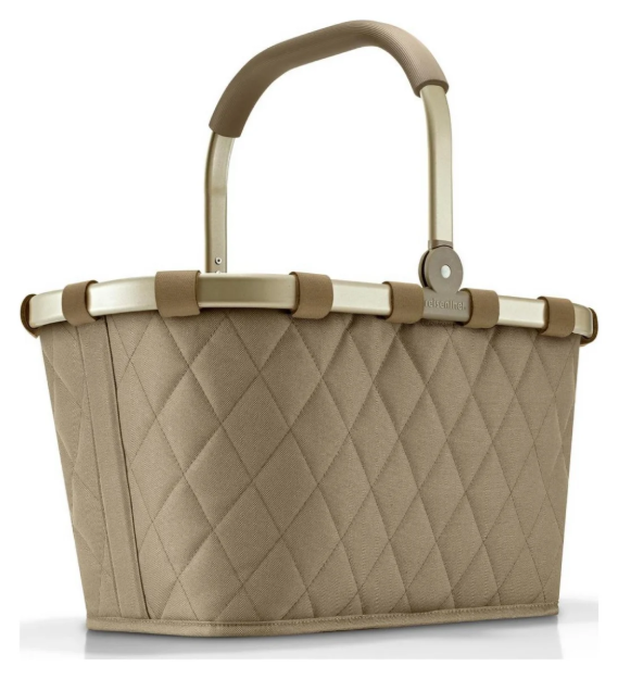 Obrázek z Reisenthel Carrybag Frame Rhombus Olive 22 L 