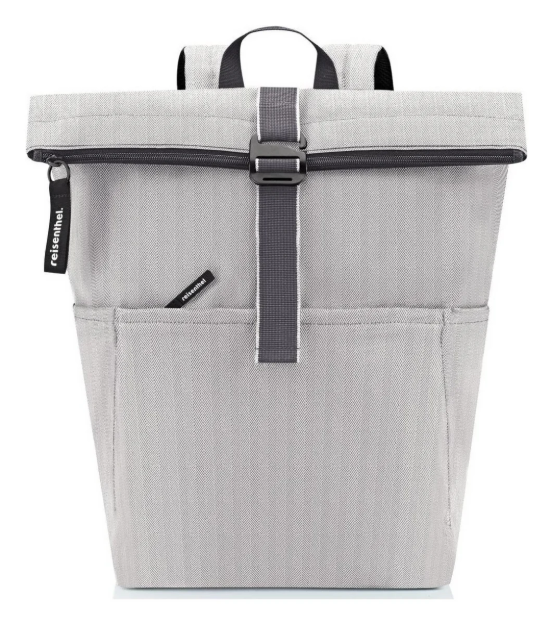 Obrázek z Reisenthel Rolltop Backpack Herringbone Grey 22 L 
