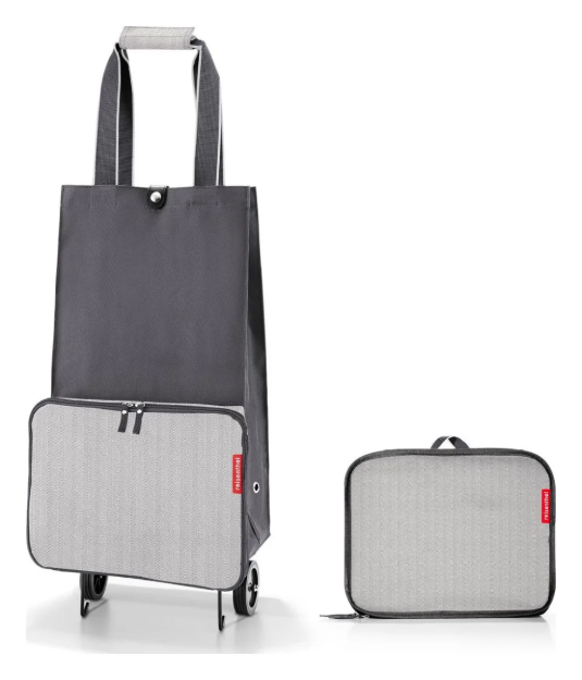 Obrázek z Reisenthel Foldabletrolley Herringbone Grey 30 L 