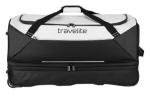 Obrázek z Travelite Basics Wheeled Duffle exp. Black/white 98/119 L 
