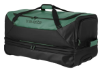 Obrázek z Travelite Basics Wheeled Duffle exp. Black/green 98/119 L 