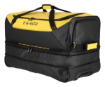 Obrázek z Travelite Basics Wheeled Duffle exp. Black/yellow 98/119 L 