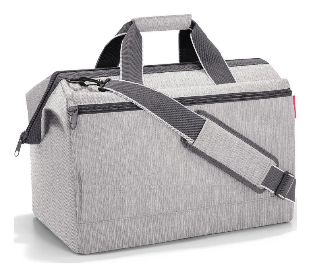 Obrázek z Reisenthel Allrounder L Pocket Herringbone Grey 30 L 