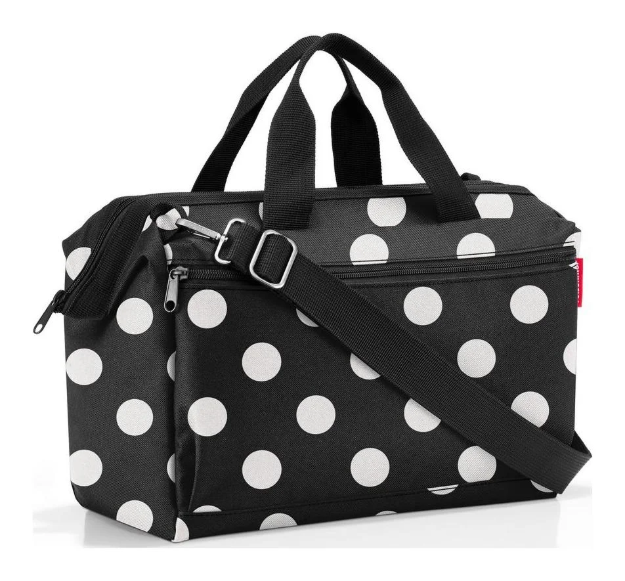 Obrázek z Reisenthel Allrounder S Pocket Dots White 11 L 