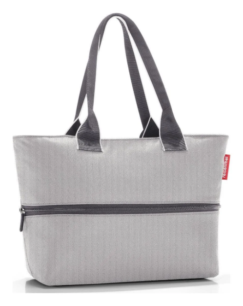 Obrázek z Reisenthel Shopper E1 Herringbone Grey 12/18 L 