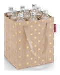 Obrázek z Reisenthel Bottlebag Metallic Dots Coffee 