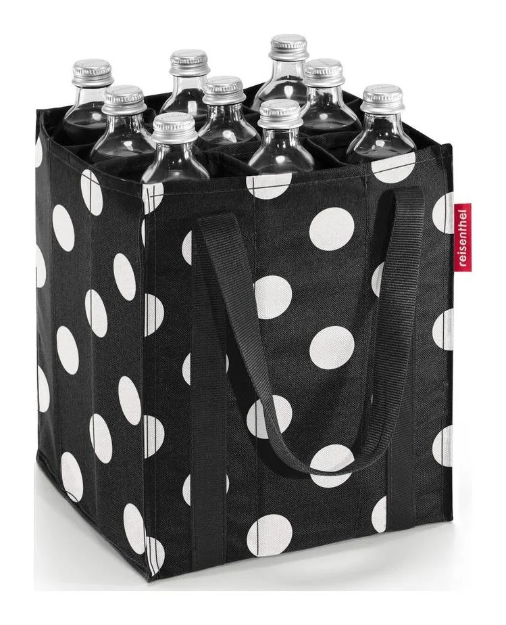 Obrázek z Reisenthel Bottlebag Dots White 