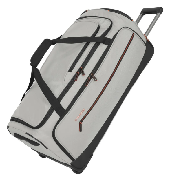 Obrázek z Travelite Crosslite 5.0 Wheeled Duffle L White Sand 97 L 