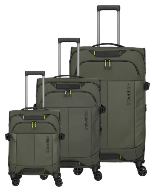 Obrázek z Travelite Briize S,M,L Khaki S: 33 l / 
M: 62/67 l / 
L: 86/92 L 