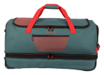 Obrázek z Travelite Basics Wheeled duffle L exp Green/orange 98/119 L 