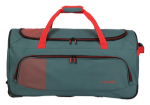 Obrázek z Travelite Basics Fresh Wheeled duffle L Green/orange 89 L 