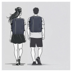 Obrázek z Enrico Benetti Bergen 56004 Navy 24 L 