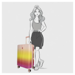 Obrázek z Enrico Benetti Havana M Fuchsia 73 L 