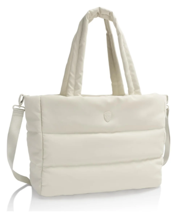 Obrázek Heys Puffer Tote Bag Off White 17 L