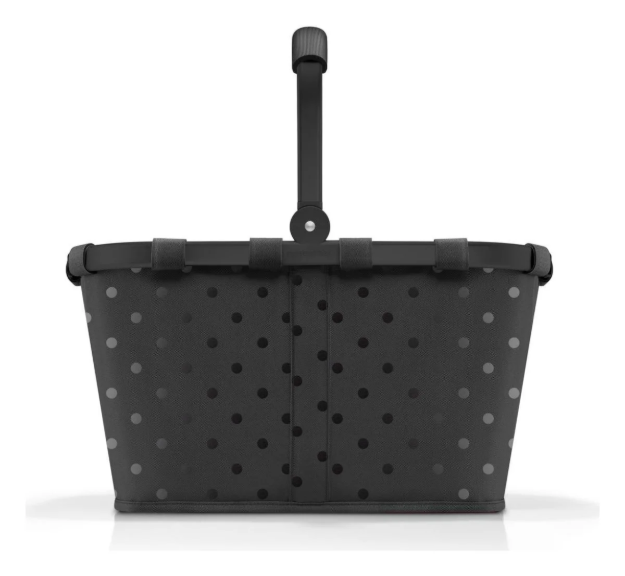 Obrázek z Reisenthel Carrybag Frame Glossy dots black 22 L 